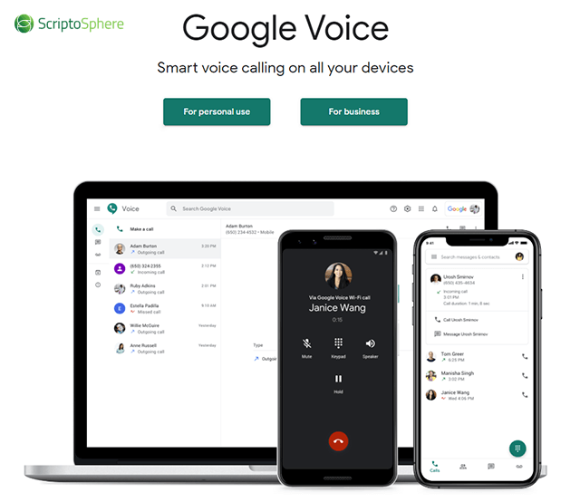 record research interviews with Google Voice